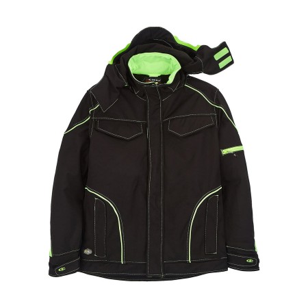 Giacca Cofra Tecka Lime Leggera Nero (56)