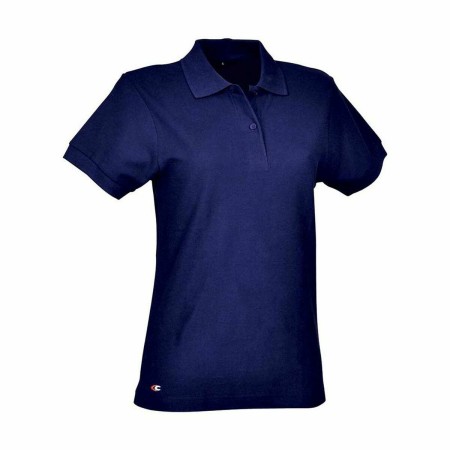 Polo Cofra Giza Donna Blu Marino 100 % cotone