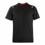 Maglia a Maniche Corte Sparco Tech Stretch Trenton Nero