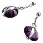 Orecchini Donna Viceroy 1010E000-50 Argentato Viola 2 cm (2 cm)