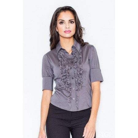 Camicia a manica corta model 111772 Figl