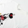 Maglia a Maniche Corte per Bambini Minnie Mouse Bianco