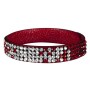 Bracciale Donna Glamour GBR1-055 (21 cm) Rosso Pelle (18 - 19,5 cm)