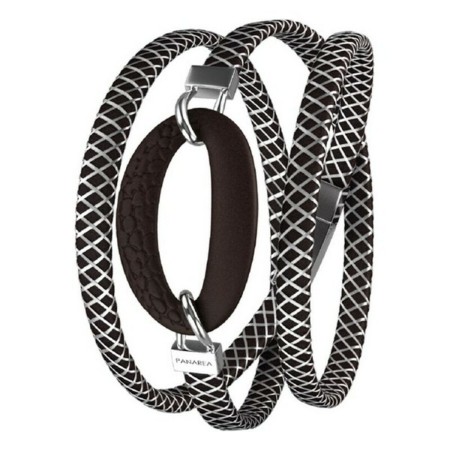 Bracciale Donna Panarea BM1N21 Nero Argento Argentato (59 cm)