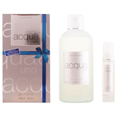 Cofanetto Profumo Donna Acqua Uno Luxana (2 pcs)