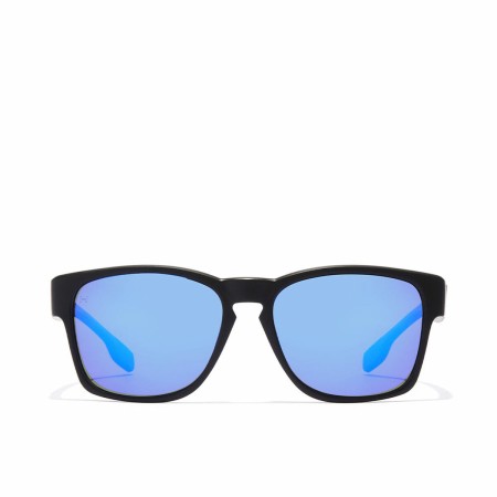 Occhialida sole Unisex Hawkers Core Raw Nero Azzurro Polarizzate (Ø 48 mm)