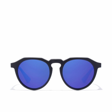 Occhiali da sole polarizzati Hawkers Warwick Raw Nero Azzurro (Ø 51,9 mm)