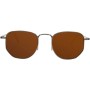 Occhialida sole Unisex Northweek Jensen Arica Argentato Marrone (Ø 40 mm)