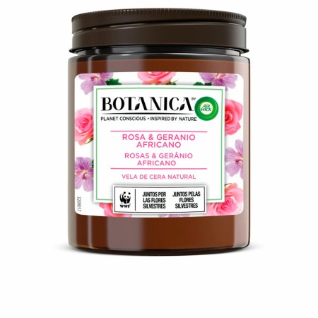 Candela Profumata Air Wick Botanica Geranio Rose 205 g