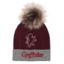 Cappello Harry Potter Gryffindor House Fur Pom Bordeaux