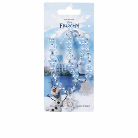 Set di Collana e Bracciali Frozen Azzurro (2 Pezzi)