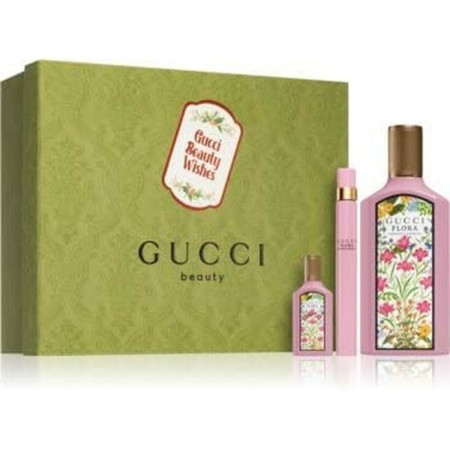 Cofanetto Profumo Donna Gucci Flora Gorgeous Gardenia 3 Pezzi