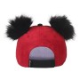 Berretto Mickey Mouse Rosso Nero (56 cm)