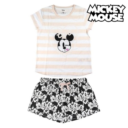 Pigiama Minnie Mouse Donna Bianco (Adulti)