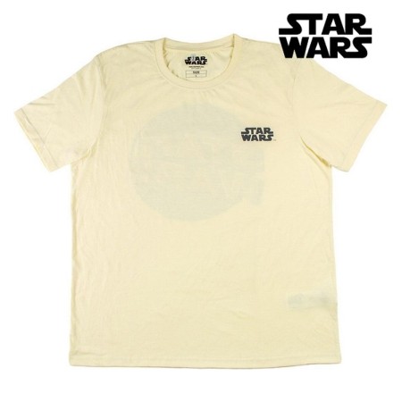 Maglia a Maniche Corte Uomo Star Wars Bianco