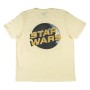 Maglia a Maniche Corte Uomo Star Wars Bianco