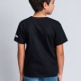 Maglia a Maniche Corte per Bambini The Mandalorian Nero