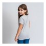 Maglia a Maniche Corte per Bambini Minnie Mouse Grigio