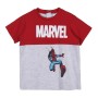 Maglia a Maniche Corte per Bambini Marvel 2 Unità Grigio