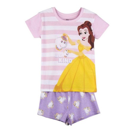 Pigiama Estivo Princesses Disney Rosa