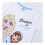 Maglia a Maniche Corte per Bambini Frozen Bianco