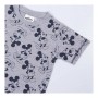 Maglia a Maniche Corte per Bambini Mickey Mouse Grigio