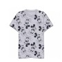 Maglia a Maniche Corte Uomo Mickey Mouse Grigio