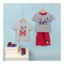 Maglia a Maniche Corte Mickey Mouse Grigio