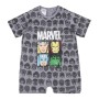 Tutina a Maniche Corte per Bambini Marvel Grigio