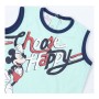 Pigiama Estivo Mickey Mouse Neonato Azzurro