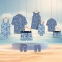 Vestito Stitch Azzurro