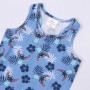 Vestito Stitch Azzurro