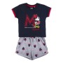 Pigiama Estivo Minnie Mouse Grigio Blu scuro