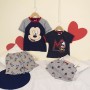 Pigiama Estivo Minnie Mouse Grigio Blu scuro