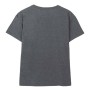 Maglia a Maniche Corte Donna Stitch Grigio scuro Grigio