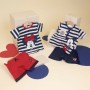 Set di Indumenti Minnie Mouse Rosso Blu Marino