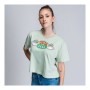 Maglia a Maniche Corte Donna Friends Verde Chiaro