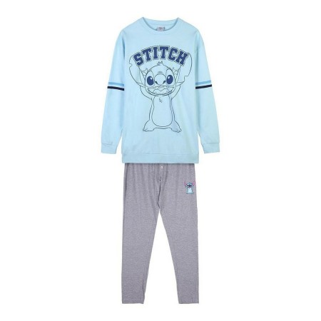 Pigiama Stitch Donna Azzurro Chiaro