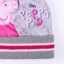 Berretto e Guanti Peppa Pig Grigio (Taglia unica)