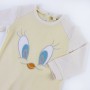 Tutina a Maniche Lunghe per Bambini Looney Tunes Giallo