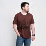 Maglia a Maniche Corte Uomo Boba Fett Rosso Unisex adulti