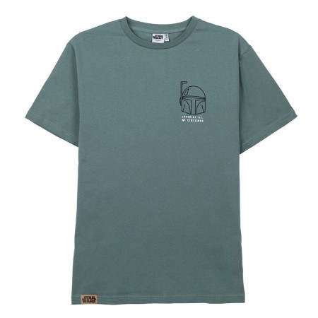 Maglia a Maniche Corte Uomo Boba Fett Verde scuro Unisex adulti