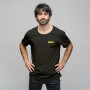 Maglia a Maniche Corte Uomo Batman Nero Unisex adulti