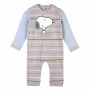 Tutina a Maniche Lunghe per Bambini Snoopy Grigio