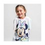 Maglia a Maniche Corte per Bambini Minnie Mouse Multicolore Verde scuro