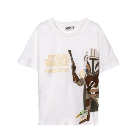 Maglia a Maniche Corte The Mandalorian Marrone