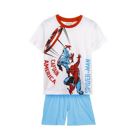 Pigiama Per bambini The Avengers Azzurro Bianco Grigio