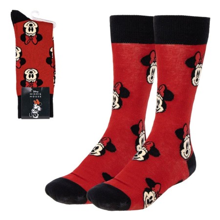 Calzini Minnie Mouse Rosso (36-38)