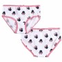 Confezione di Slip da Bambina Minnie Mouse 5 Unità Multicolore