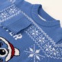 Maglia Unisex Stitch Per bambini Natale Azzurro